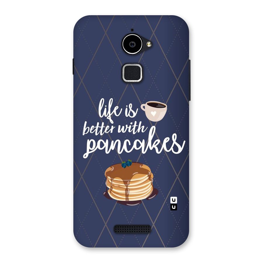 Pancake Life Back Case for Coolpad Note 3 Lite