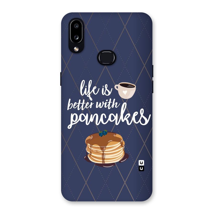 Pancake Life Back Case for Galaxy A10s