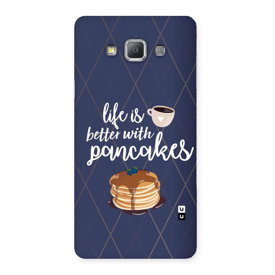 Pancake Life Back Case for Galaxy A7