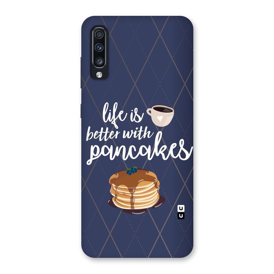 Pancake Life Back Case for Galaxy A70