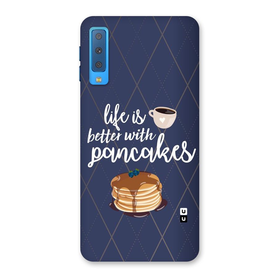 Pancake Life Back Case for Galaxy A7 (2018)