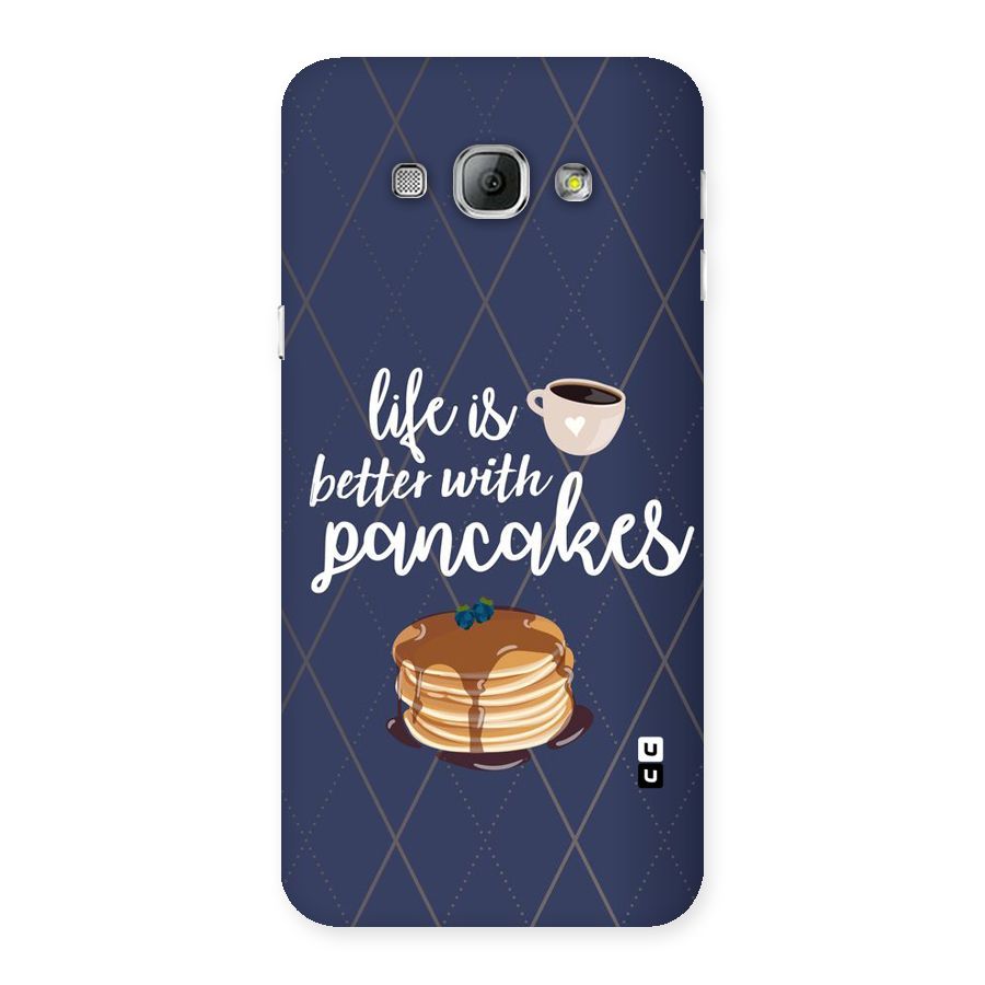 Pancake Life Back Case for Galaxy A8