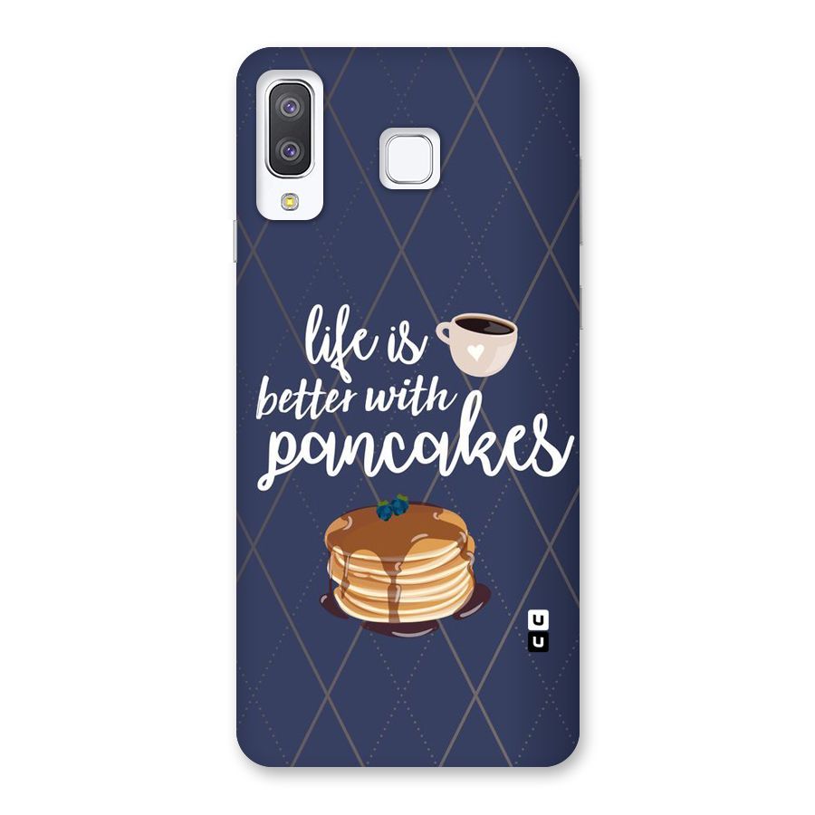 Pancake Life Back Case for Galaxy A8 Star