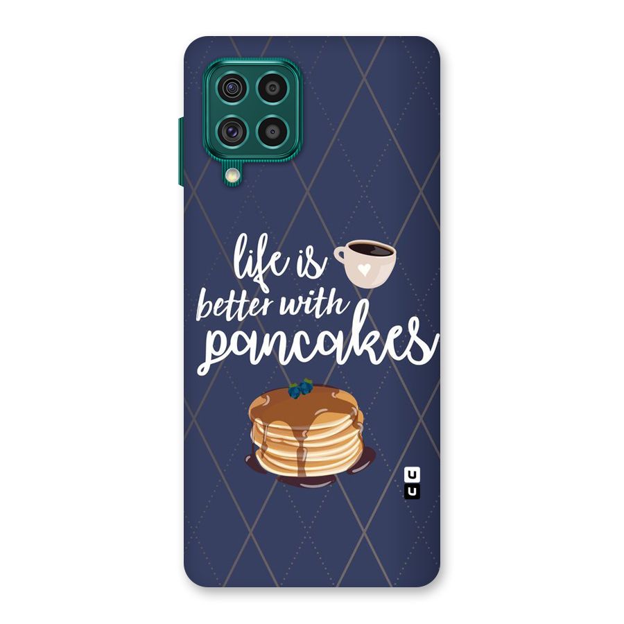 Pancake Life Back Case for Galaxy F62