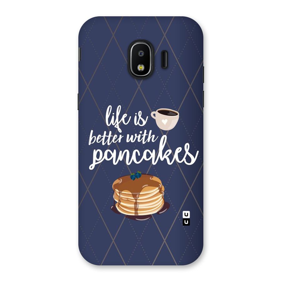 Pancake Life Back Case for Galaxy J2 Pro 2018