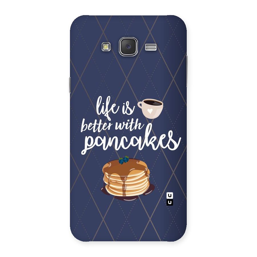 Pancake Life Back Case for Galaxy J7