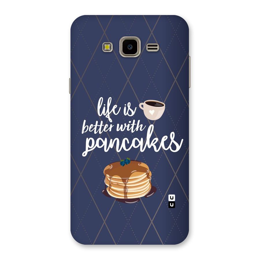Pancake Life Back Case for Galaxy J7 Nxt