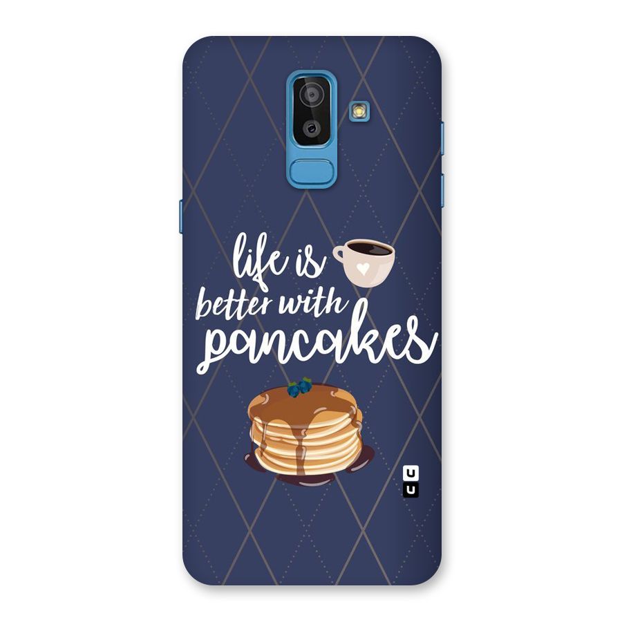 Pancake Life Back Case for Galaxy J8