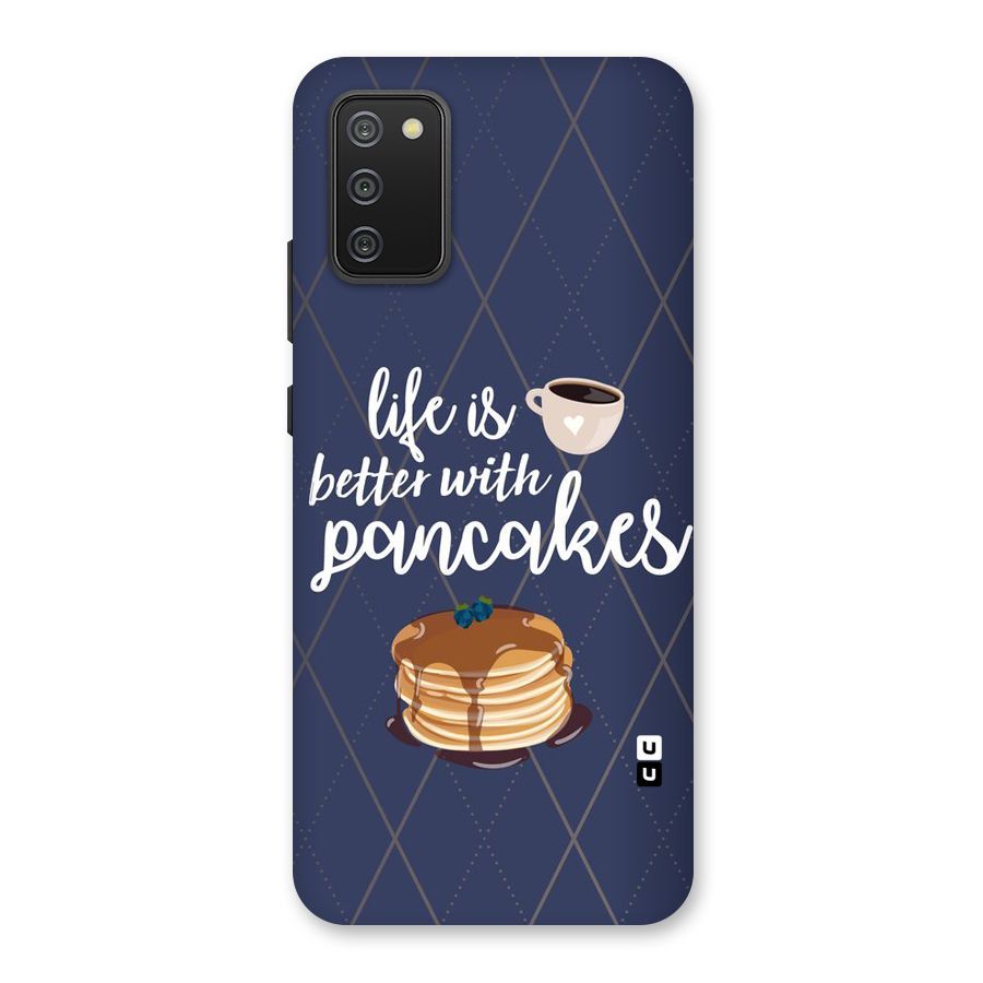 Pancake Life Back Case for Galaxy M02s