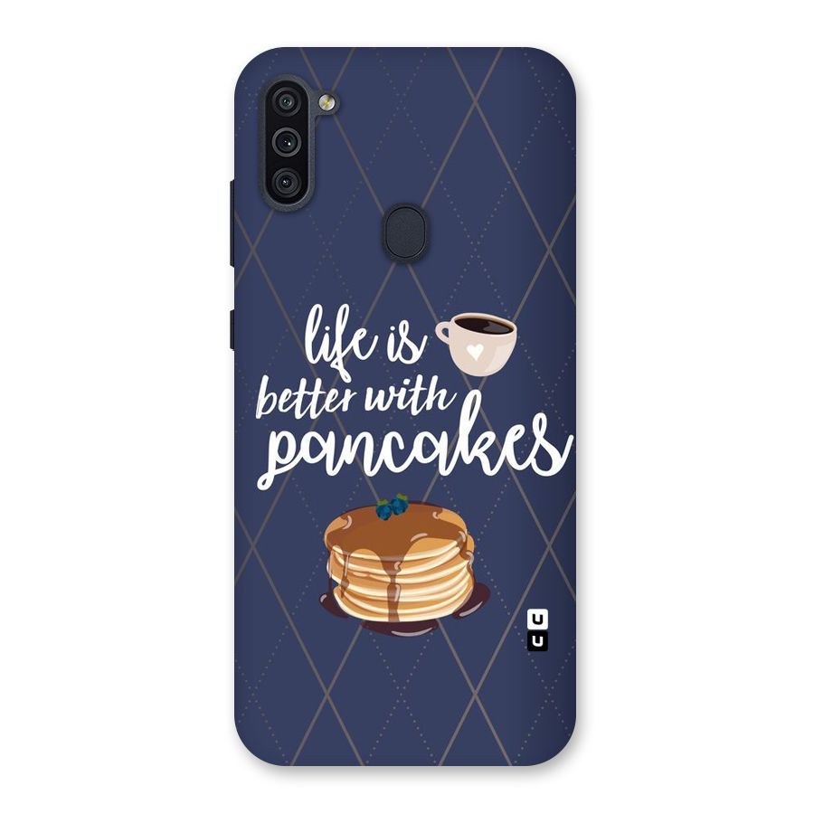 Pancake Life Back Case for Galaxy M11