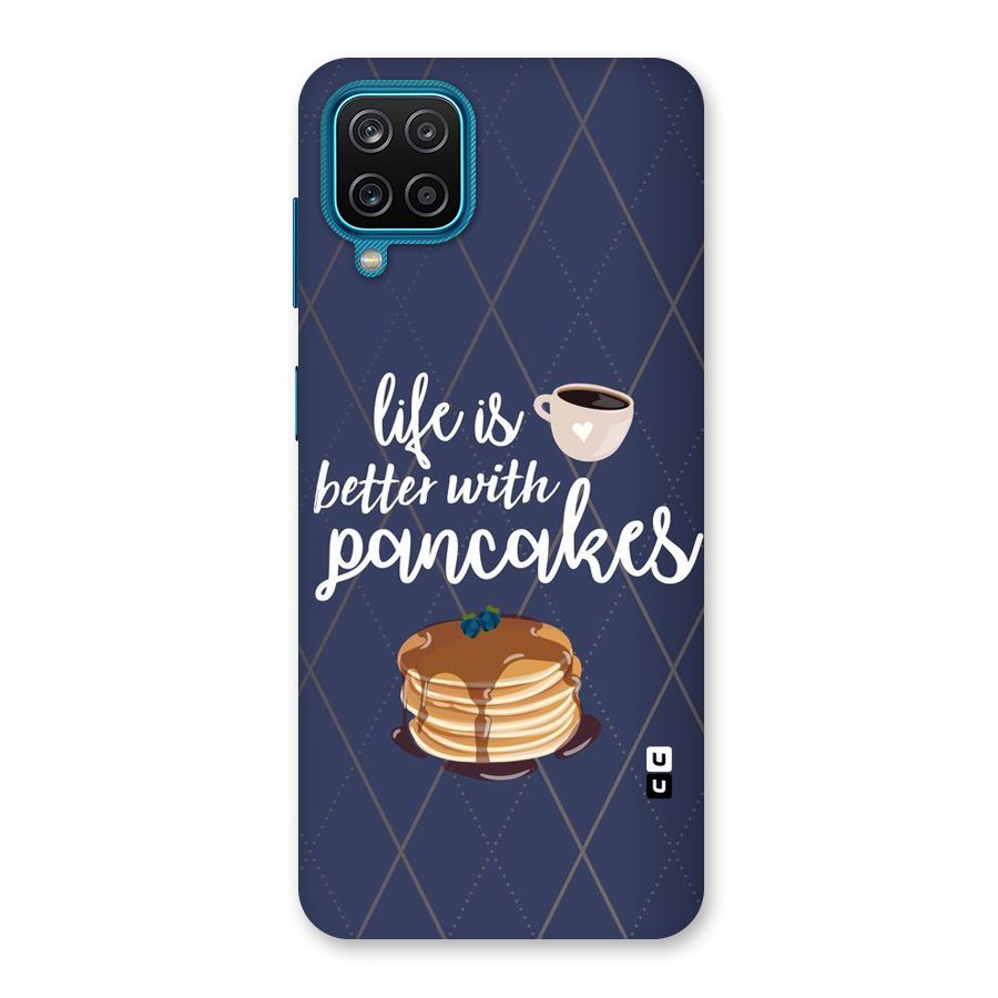 Pancake Life Back Case for Galaxy M12