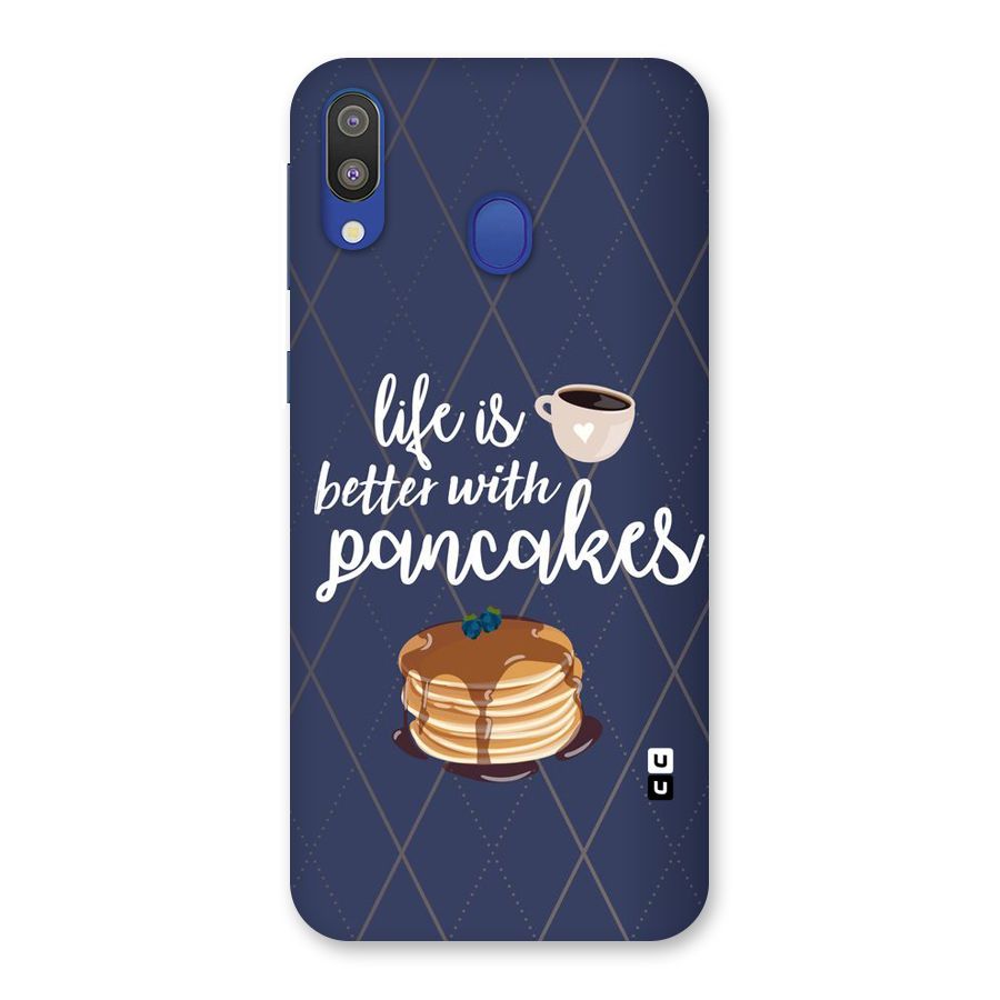 Pancake Life Back Case for Galaxy M20