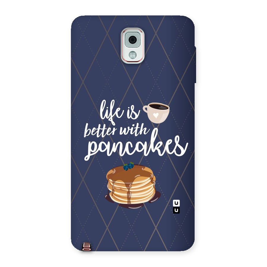 Pancake Life Back Case for Galaxy Note 3