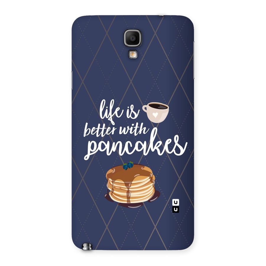 Pancake Life Back Case for Galaxy Note 3 Neo