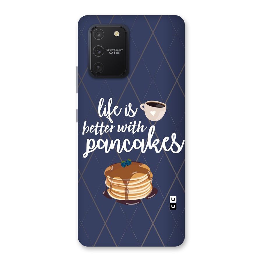 Pancake Life Back Case for Galaxy S10 Lite