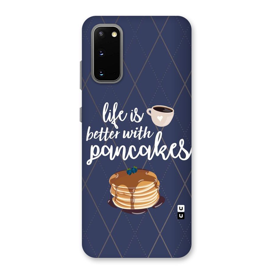 Pancake Life Back Case for Galaxy S20