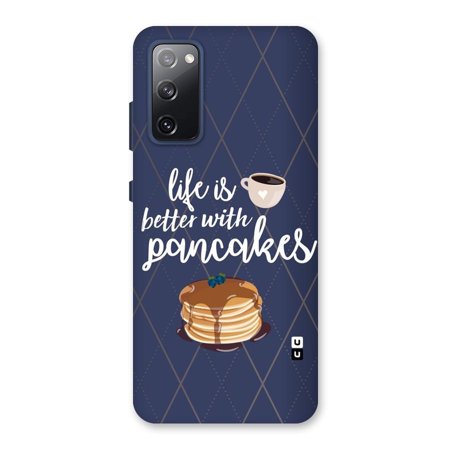 Pancake Life Back Case for Galaxy S20 FE