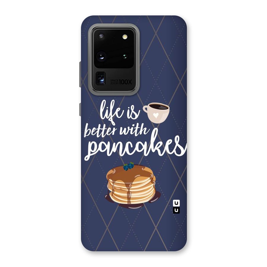 Pancake Life Back Case for Galaxy S20 Ultra