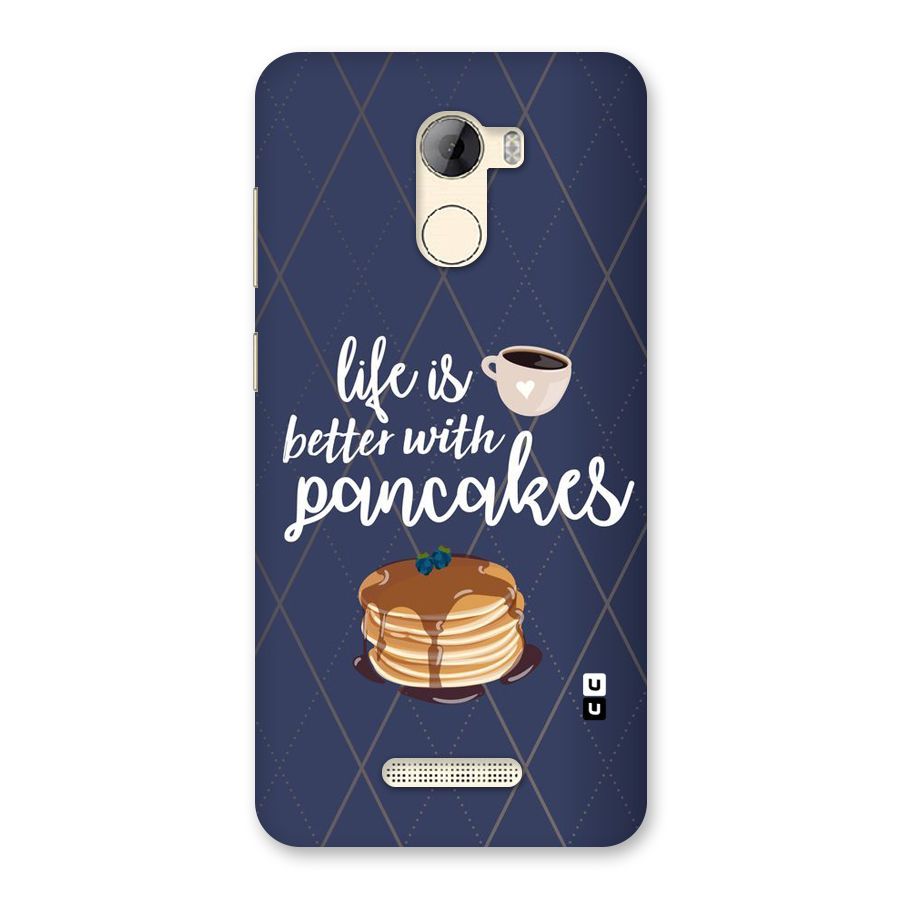 Pancake Life Back Case for Gionee A1 LIte
