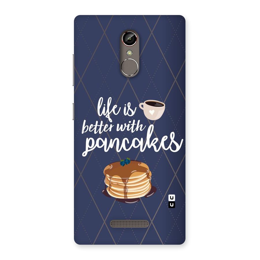 Pancake Life Back Case for Gionee S6s