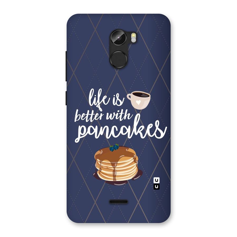 Pancake Life Back Case for Gionee X1