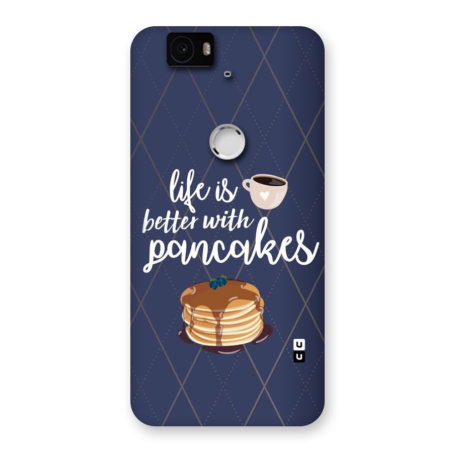 Pancake Life Back Case for Google Nexus-6P
