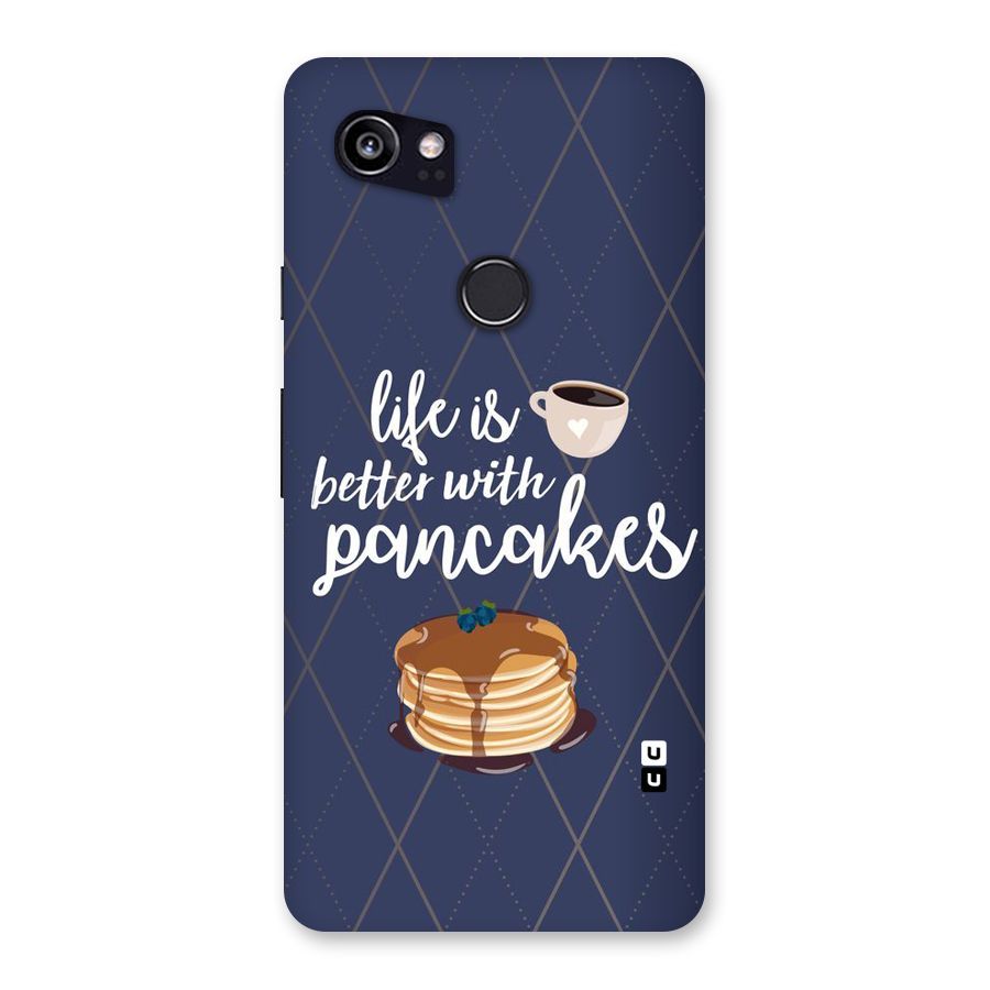 Pancake Life Back Case for Google Pixel 2 XL
