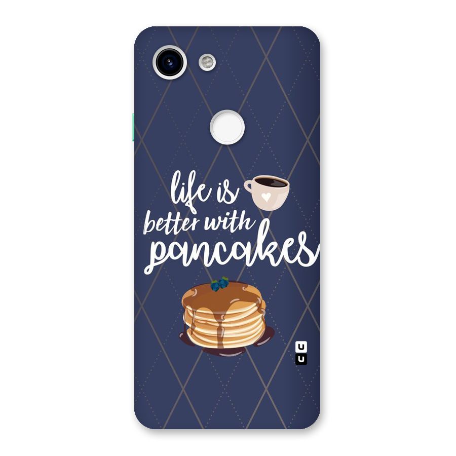 Pancake Life Back Case for Google Pixel 3