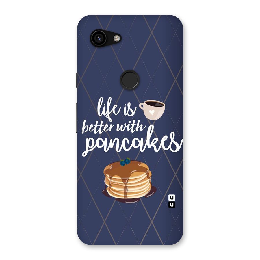 Pancake Life Back Case for Google Pixel 3a