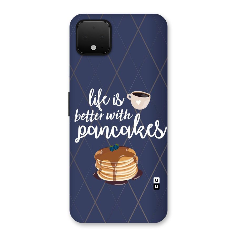 Pancake Life Back Case for Google Pixel 4 XL