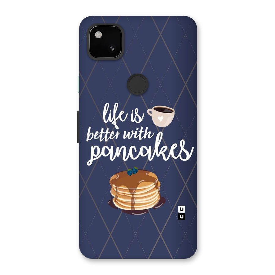 Pancake Life Back Case for Google Pixel 4a