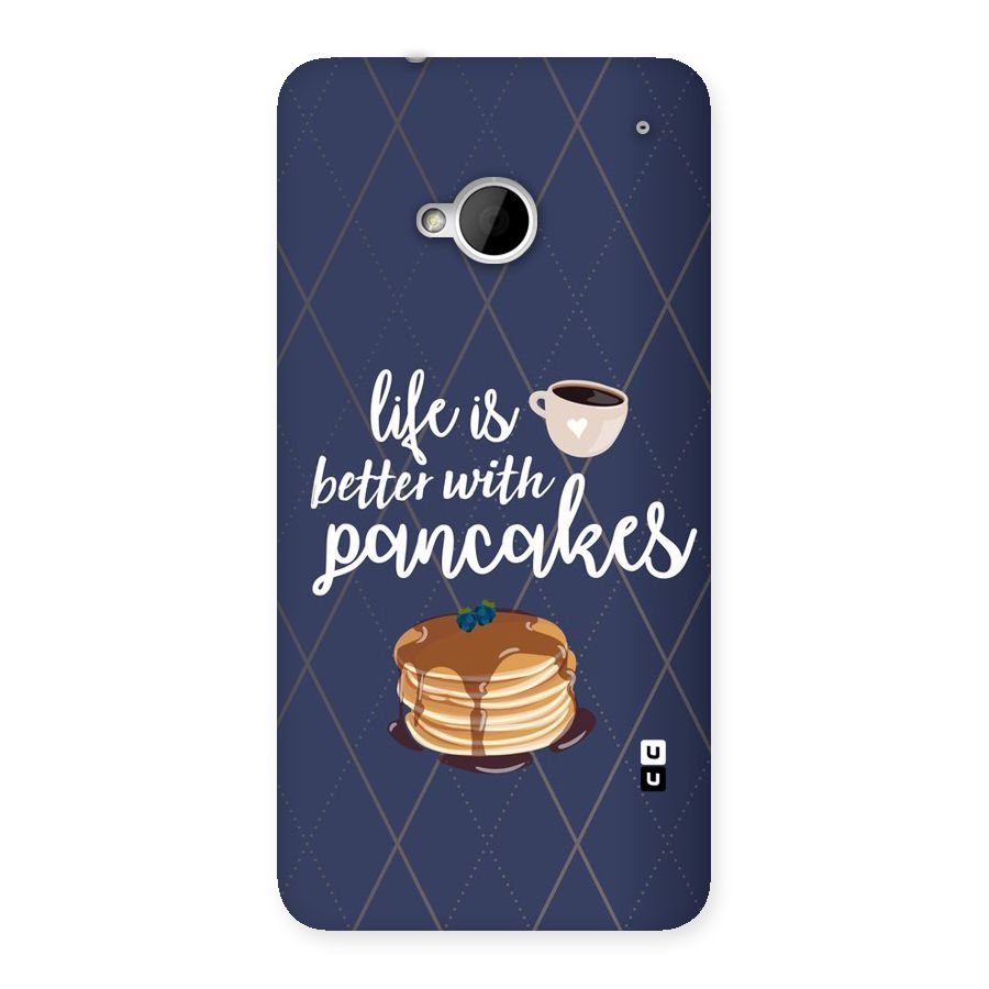 Pancake Life Back Case for HTC One M7