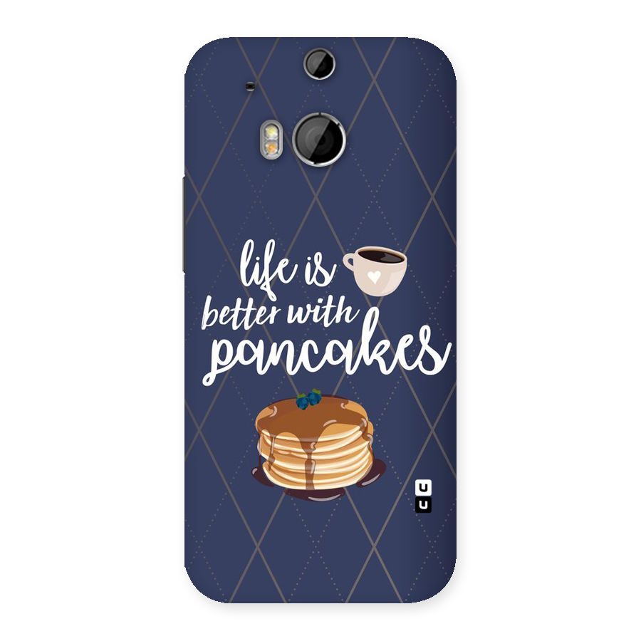 Pancake Life Back Case for HTC One M8