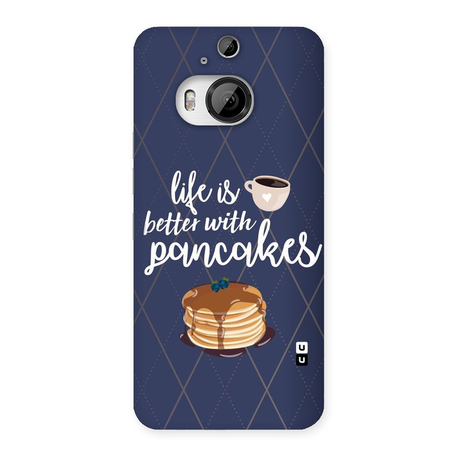 Pancake Life Back Case for HTC One M9 Plus