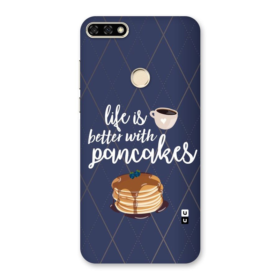 Pancake Life Back Case for Honor 7A
