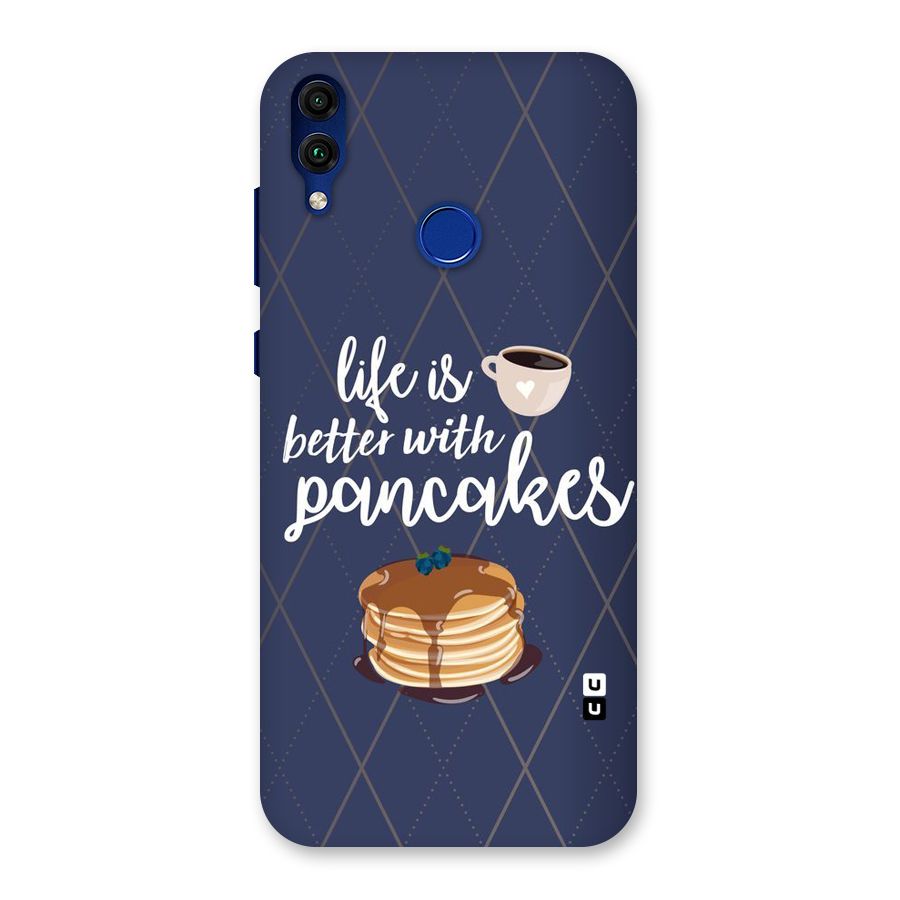 Pancake Life Back Case for Honor 8C