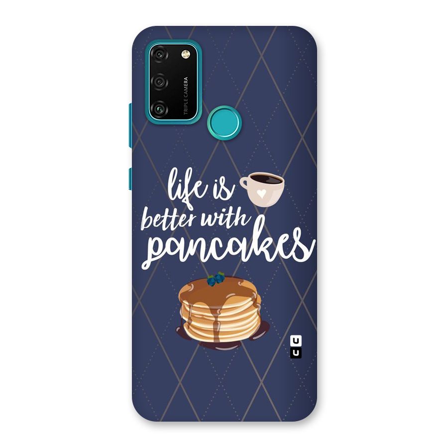 Pancake Life Back Case for Honor 9A