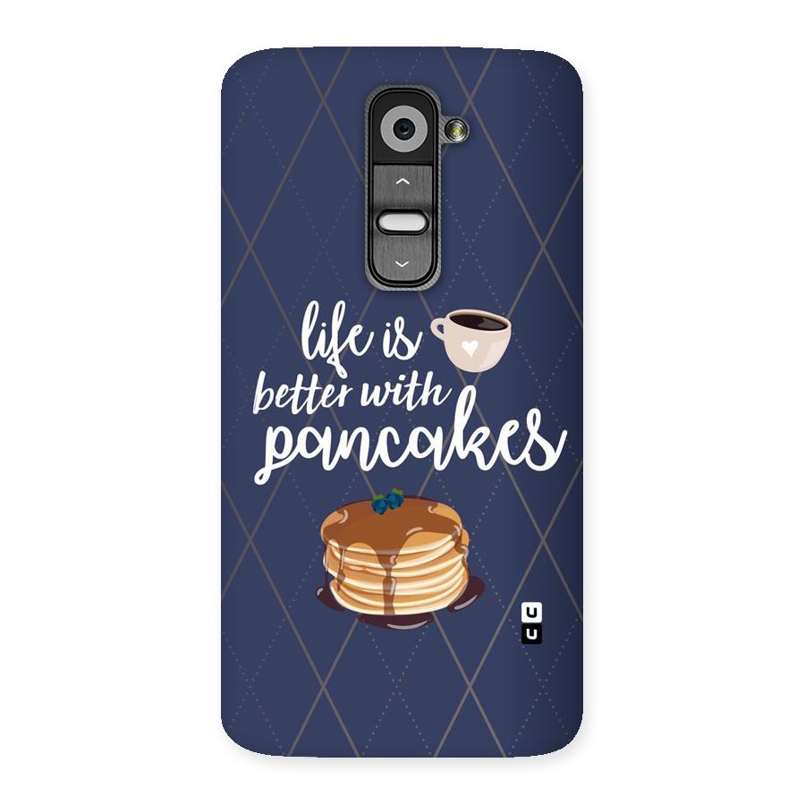 Pancake Life Back Case for LG G2