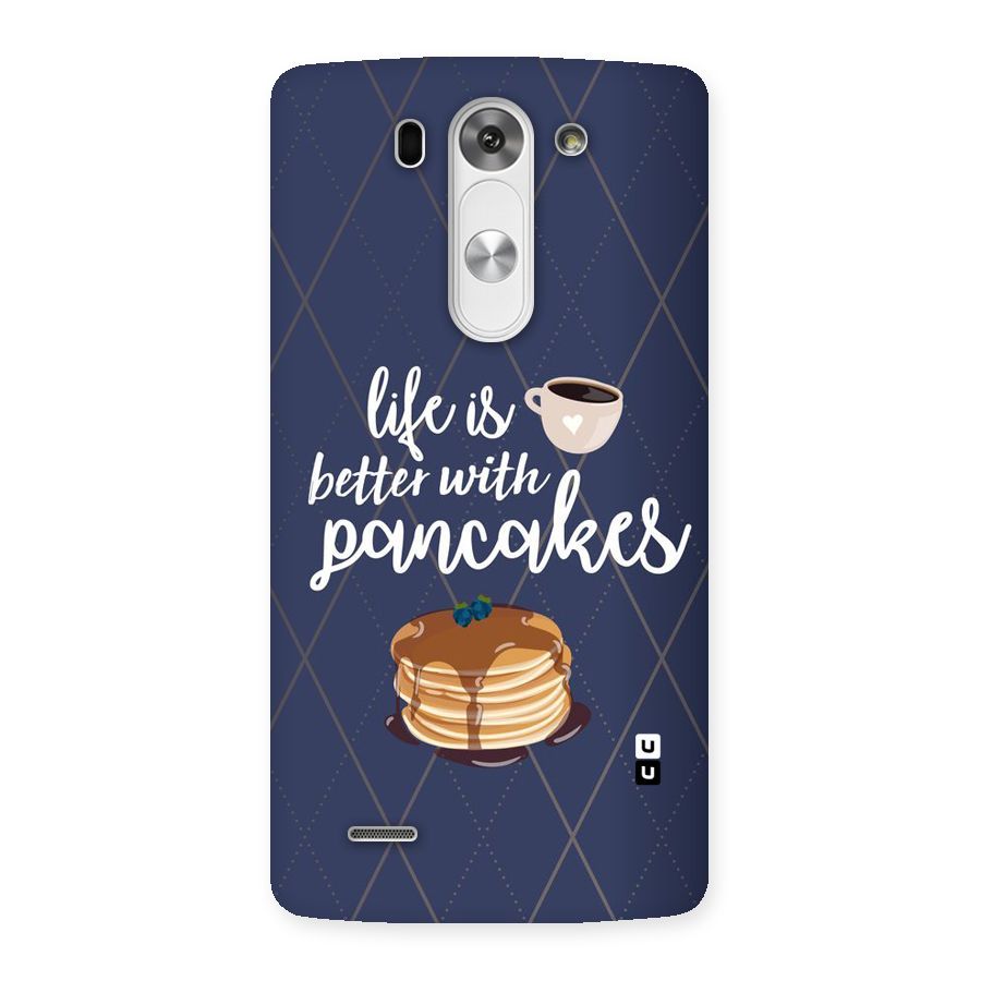 Pancake Life Back Case for LG G3 Beat