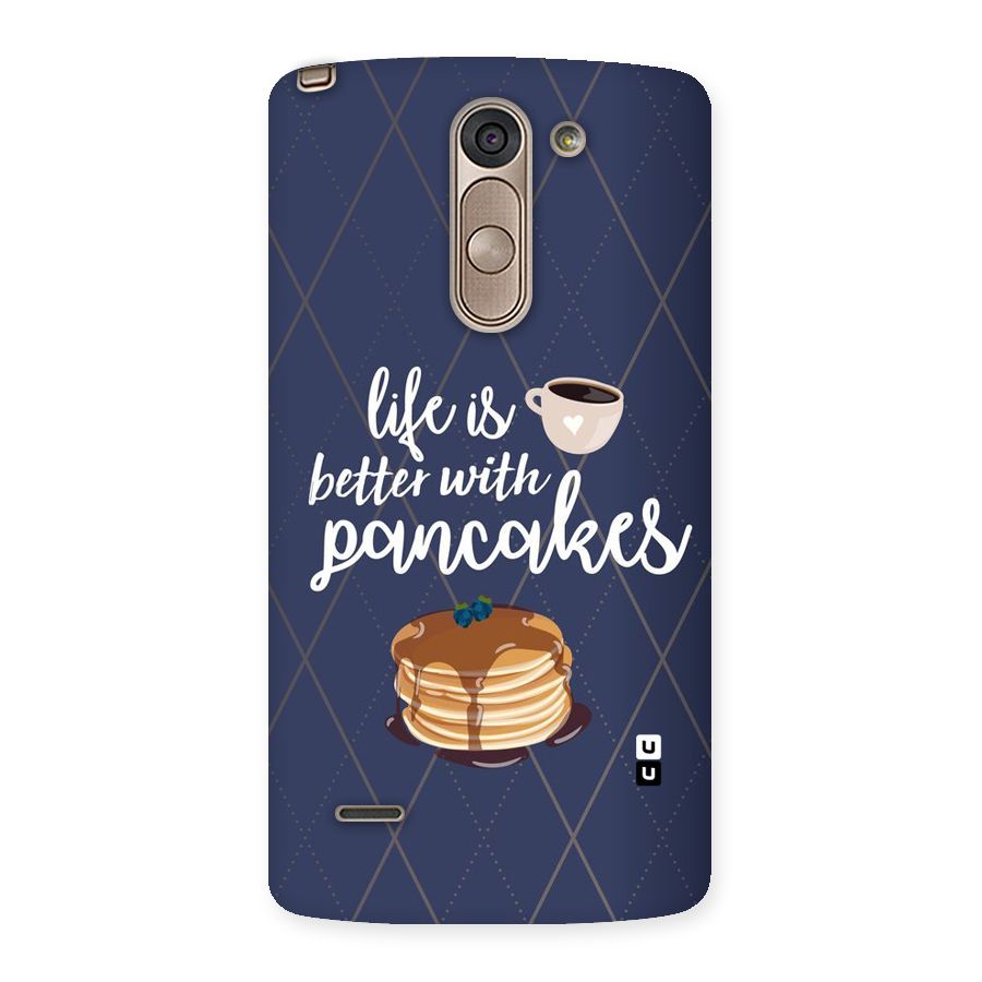 Pancake Life Back Case for LG G3 Stylus