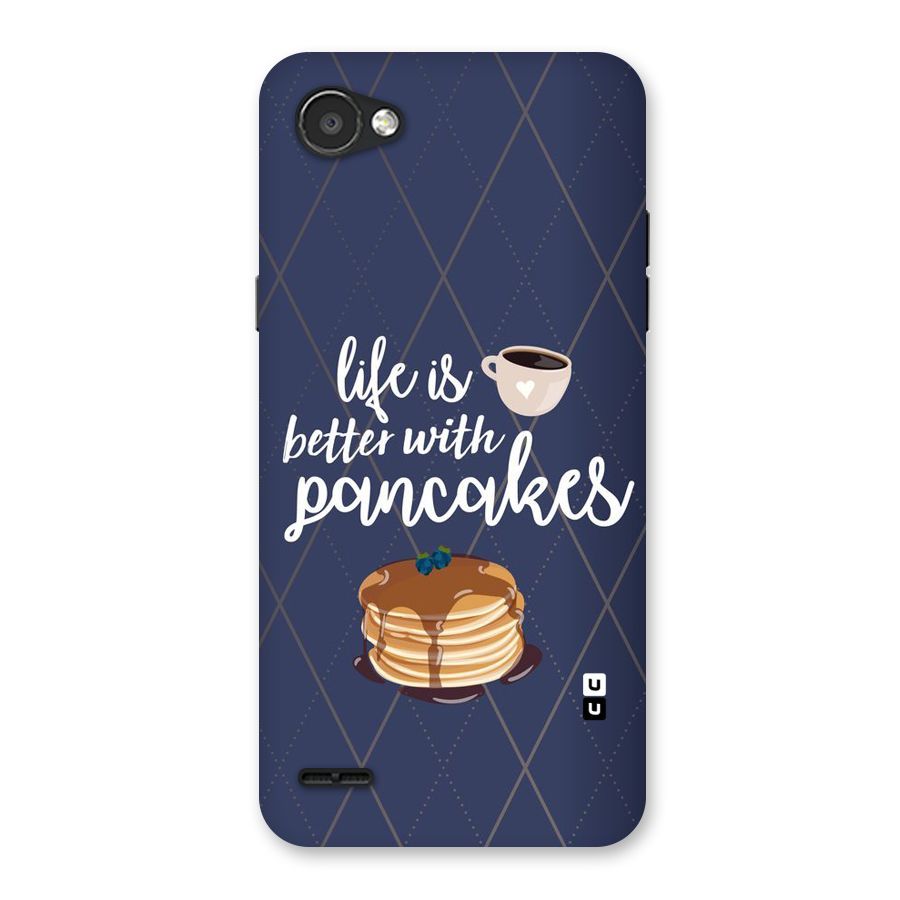 Pancake Life Back Case for LG Q6
