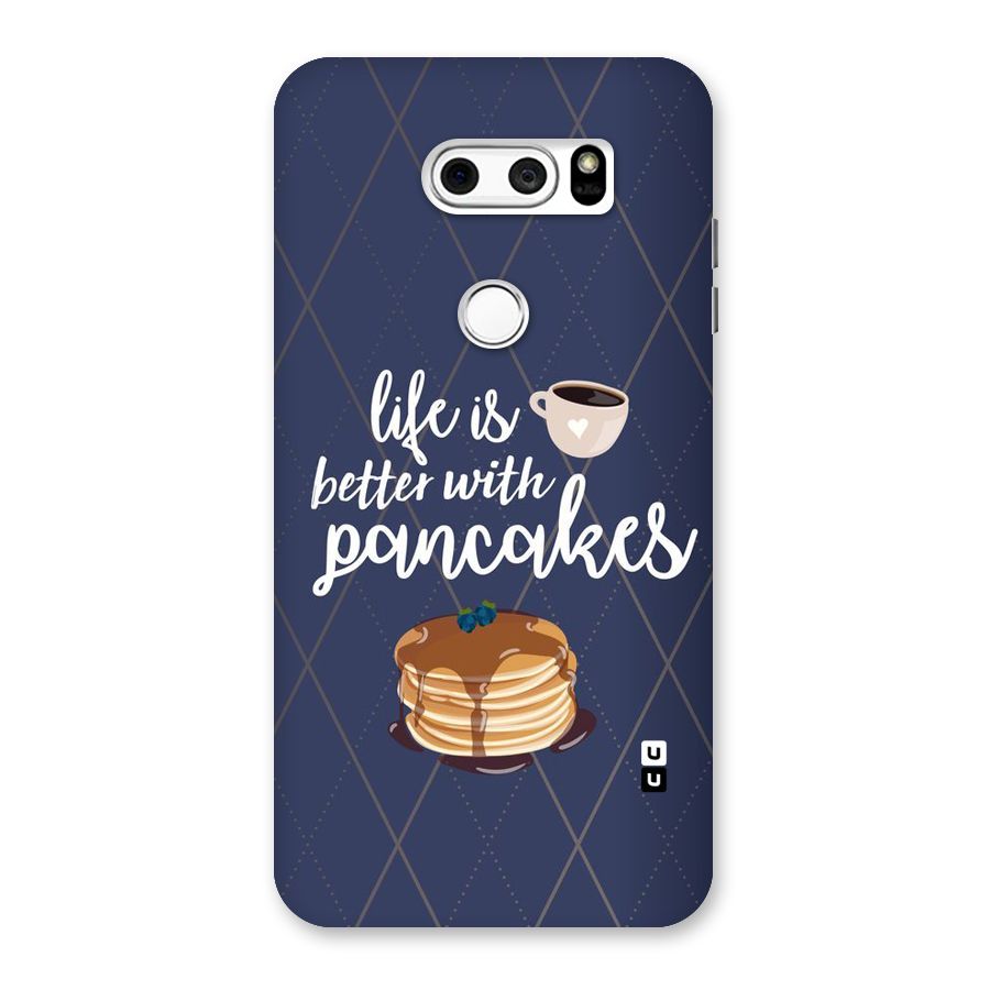 Pancake Life Back Case for LG V30