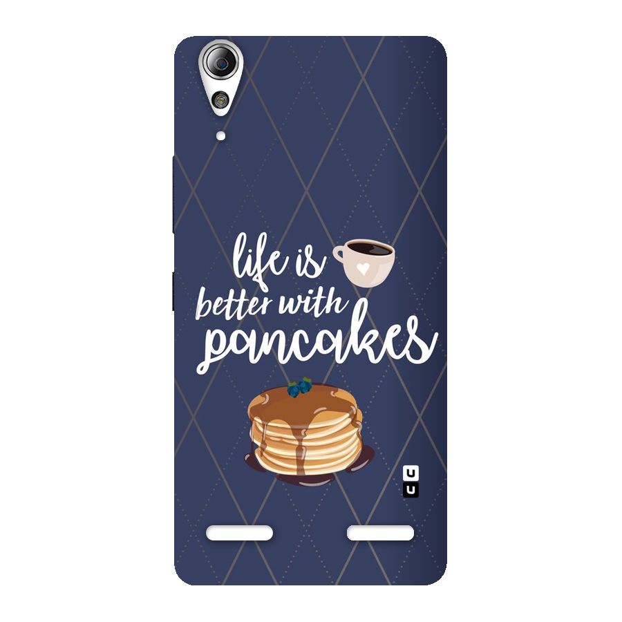 Pancake Life Back Case for Lenovo A6000