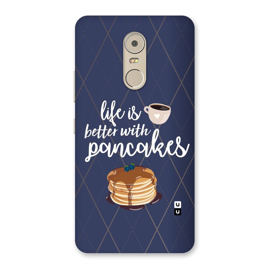 Pancake Life Back Case for Lenovo K6 Note