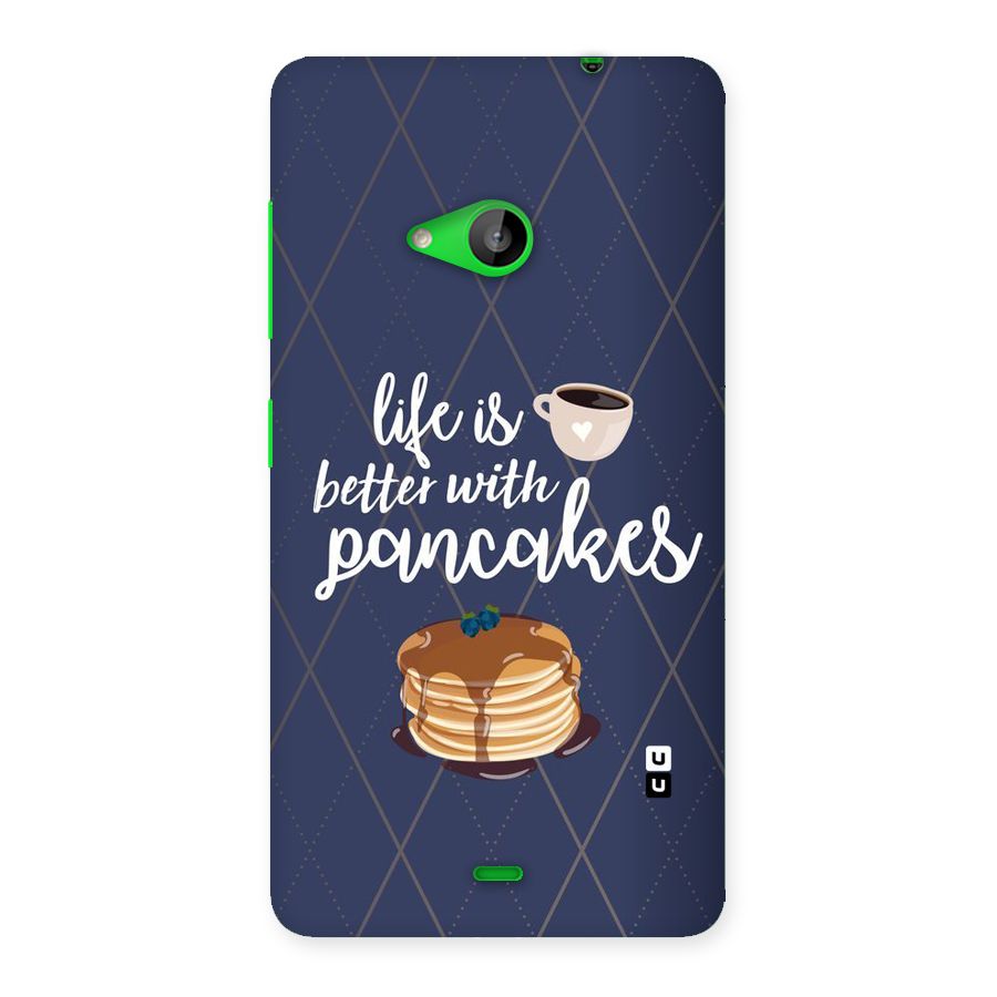 Pancake Life Back Case for Lumia 535