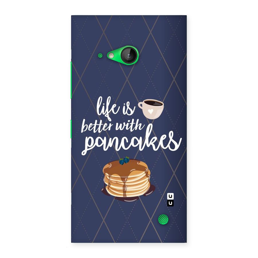 Pancake Life Back Case for Lumia 730