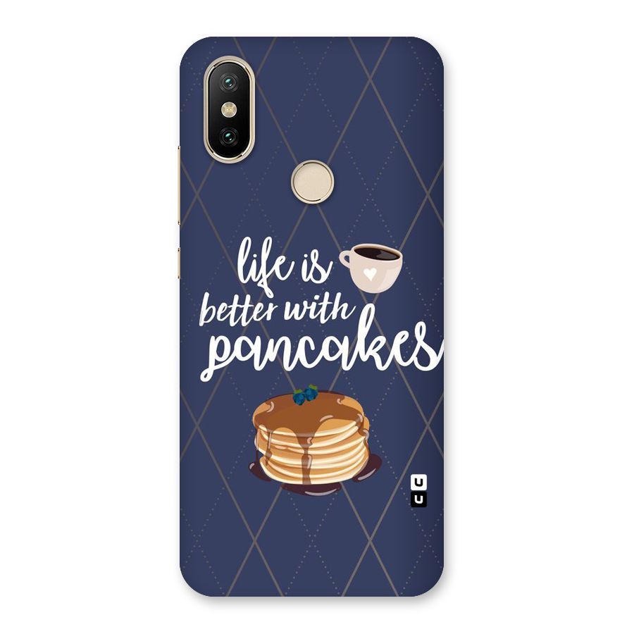 Pancake Life Back Case for Mi A2