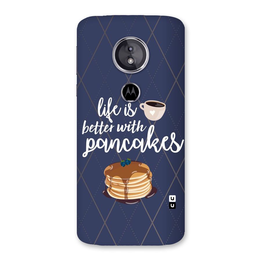 Pancake Life Back Case for Moto E5