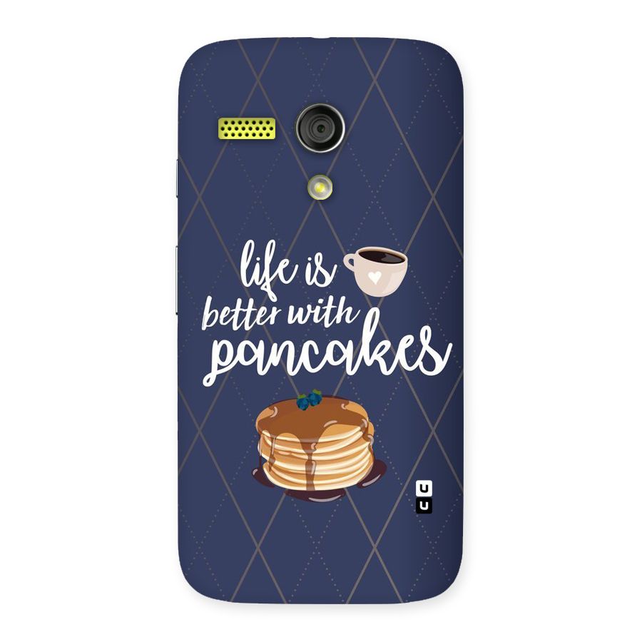 Pancake Life Back Case for Moto G