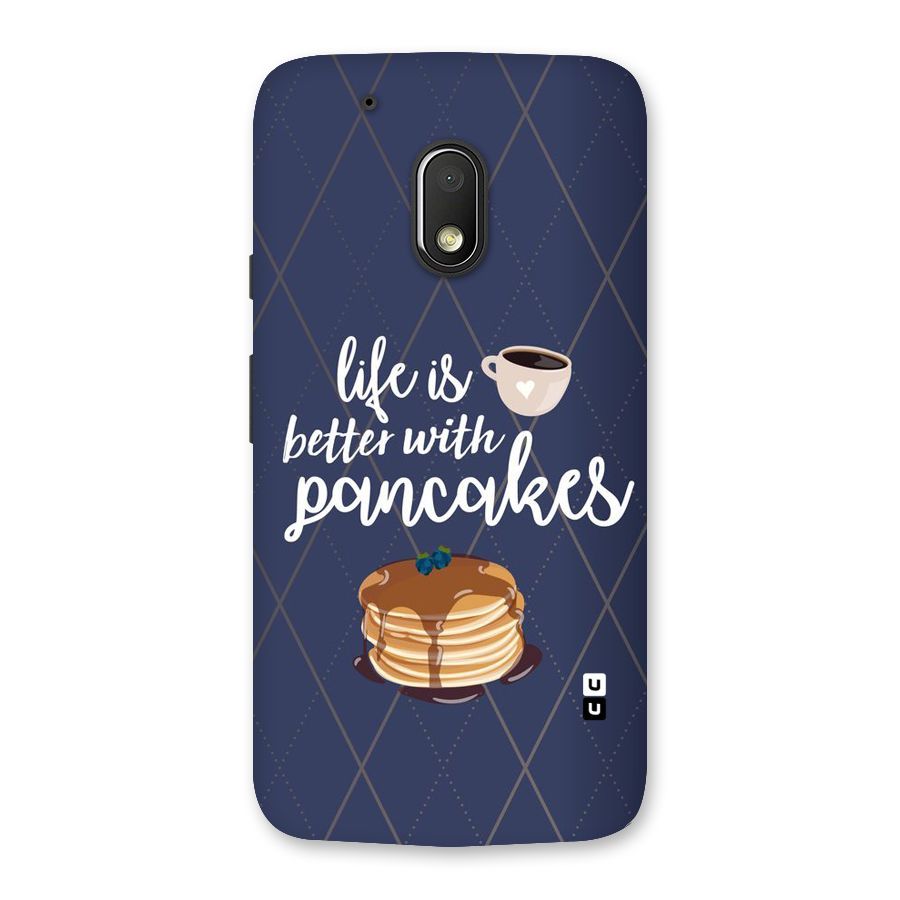 Pancake Life Back Case for Moto G4 Play